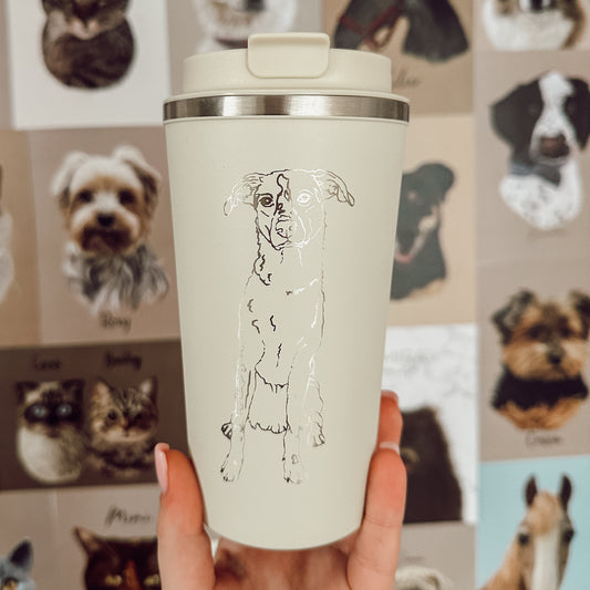 Kaffeebecher (ganzer Körper)