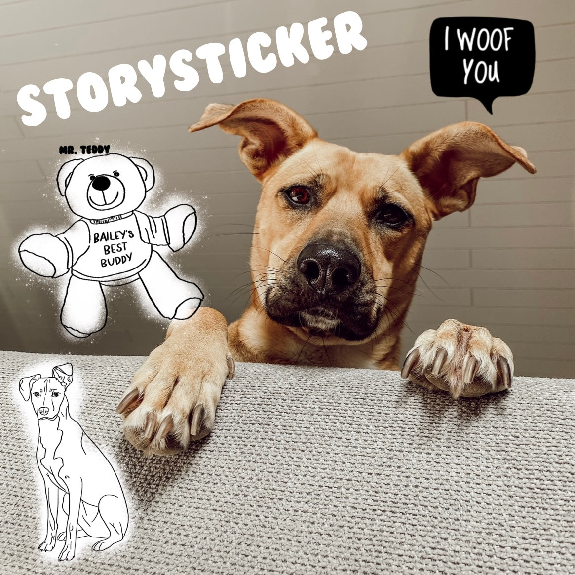 Personalisierte Storysticker