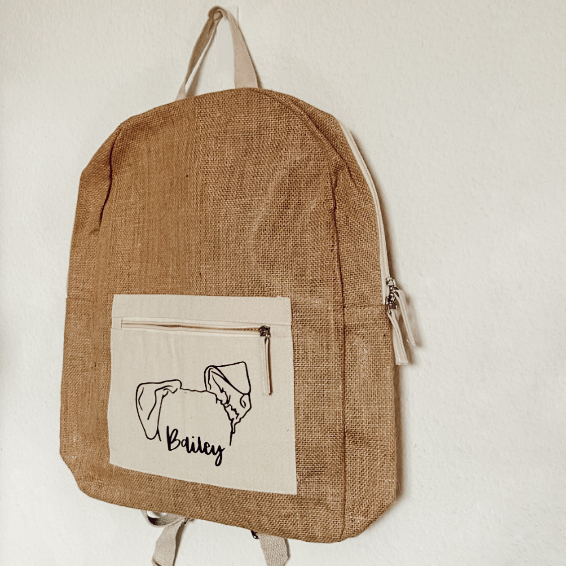 Jute Rucksack